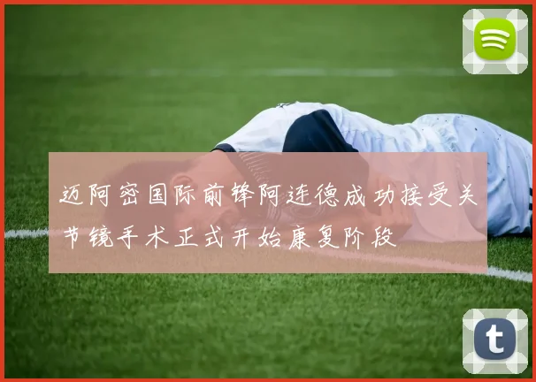 迈阿密国际前锋阿连德成功接受关节镜手术正式开始康复阶段